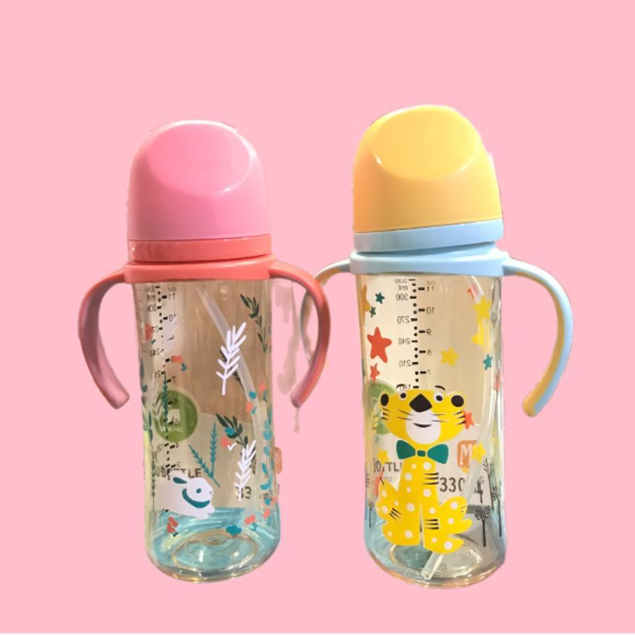 Botol Susu Bayi PPSU - Botol Susu Anak BPA Free - Botol Susu Lucu -  330ml