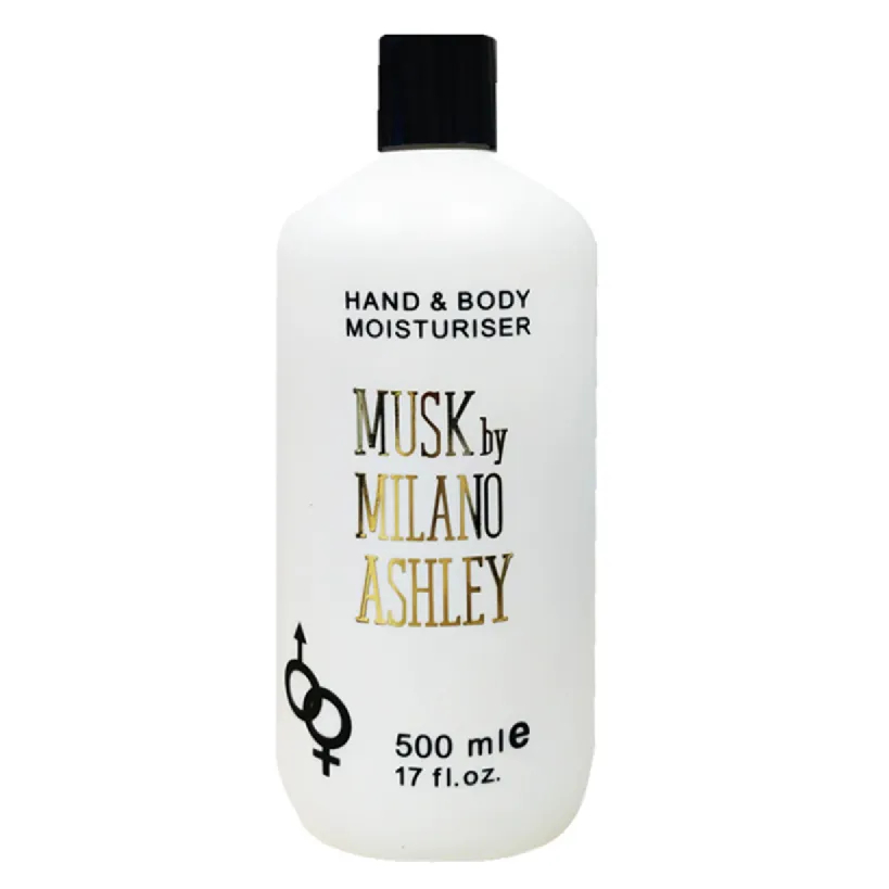 Hand & Body Moisturiser Musk By Milano Ashley