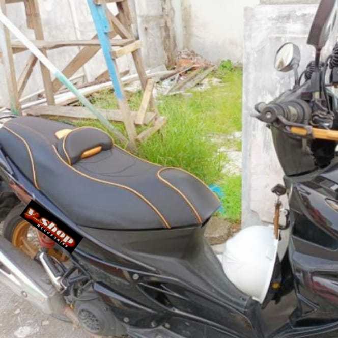 Cover Kulit Jok Motor Yamaha Xeon Gt 125 Modifikasi Model Eropa