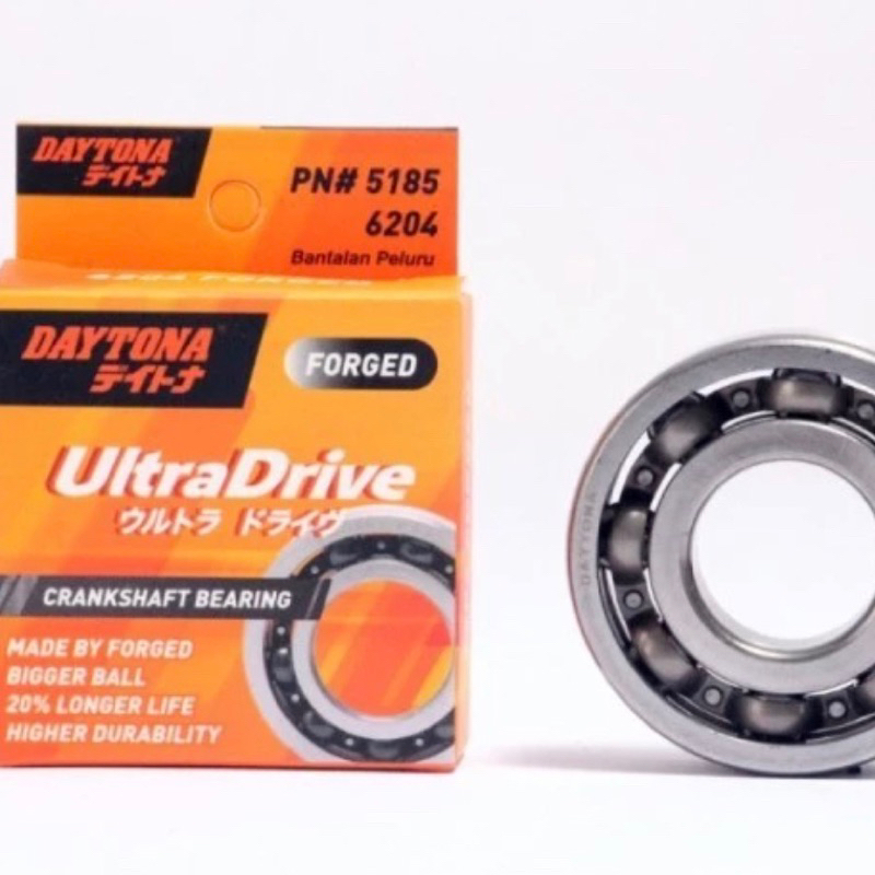 BEARING AS PULLEY DAYTONA JAPAN 6204 HONDA BEAT - SCOOPY - SPACY