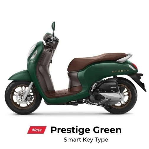 Scoopy New Prestige Green Smart Key Type
