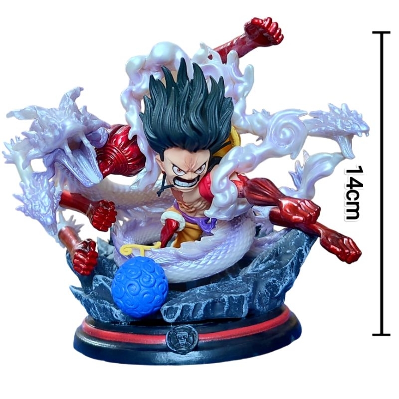 Figure Luffy Gear 4 Luffy The Snake Man Figure One Piece Box