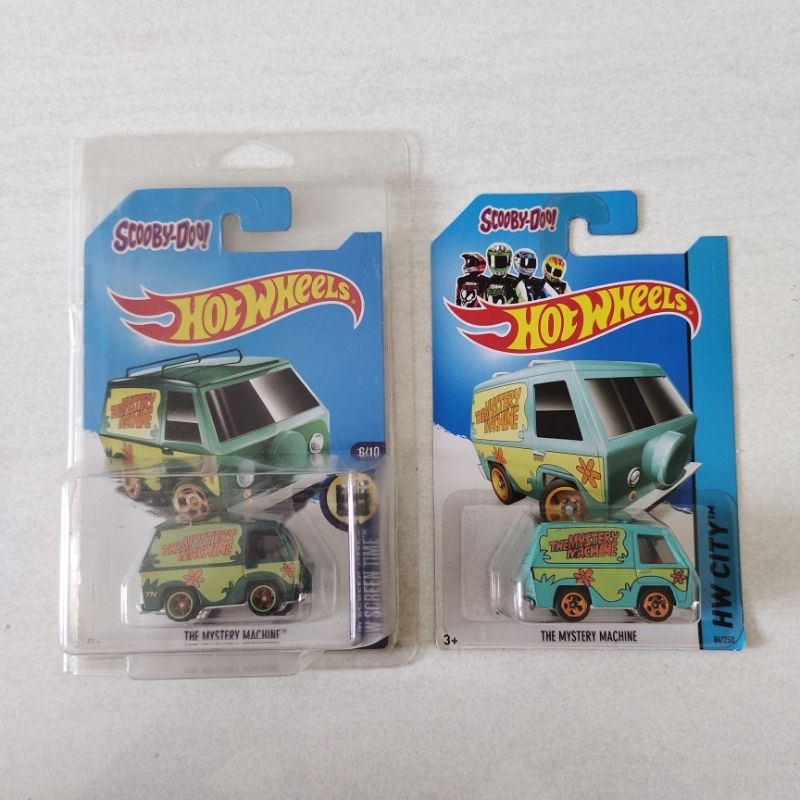 Hot Wheels The Mystery Machine Scooby Doo HW Super Treasure Hunt Karet