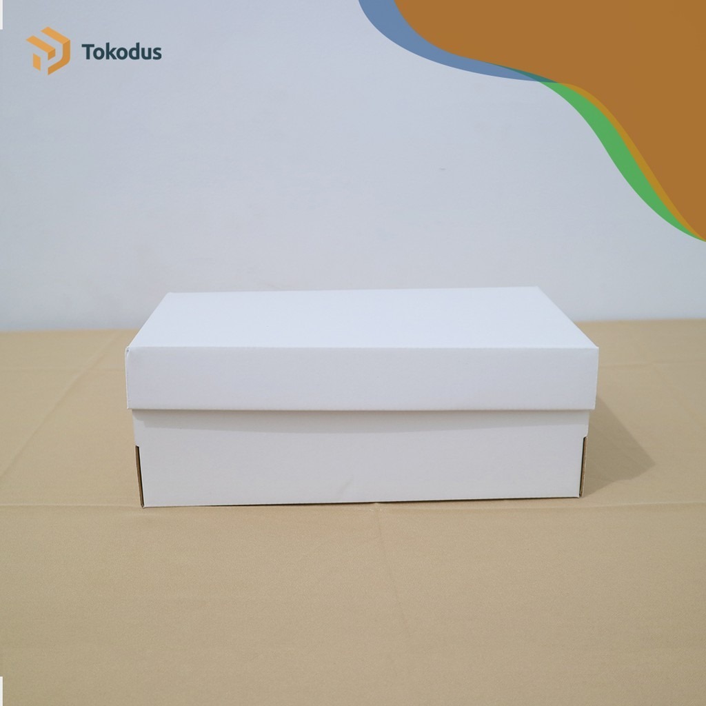 Kardus Box Sepatu 29x16x10.5 cm Dus Packaging Sepatu Duplex (Bisa Custom) - Tokodus Pagarsih