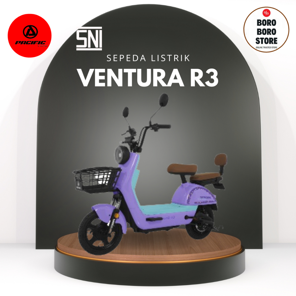 SEPEDA LISTRIK PACIFIC VENTURA R3