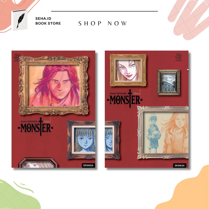Buku Komik Akasha : Monster