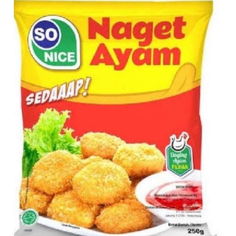 

Naget Ayam Sonice 250gr