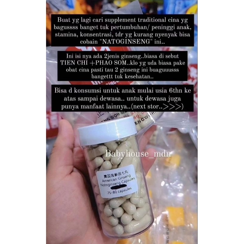 

NOTOGINSENG - CHENGWOH | Peninggi Badan | Original 100% Penang