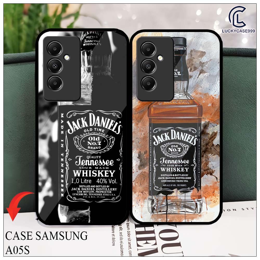 Softcase Samsung A05S A05 Terbaru (LS830) Casing Kaca Kilau Motif Minuman Brand Pic HD Case Samsung 