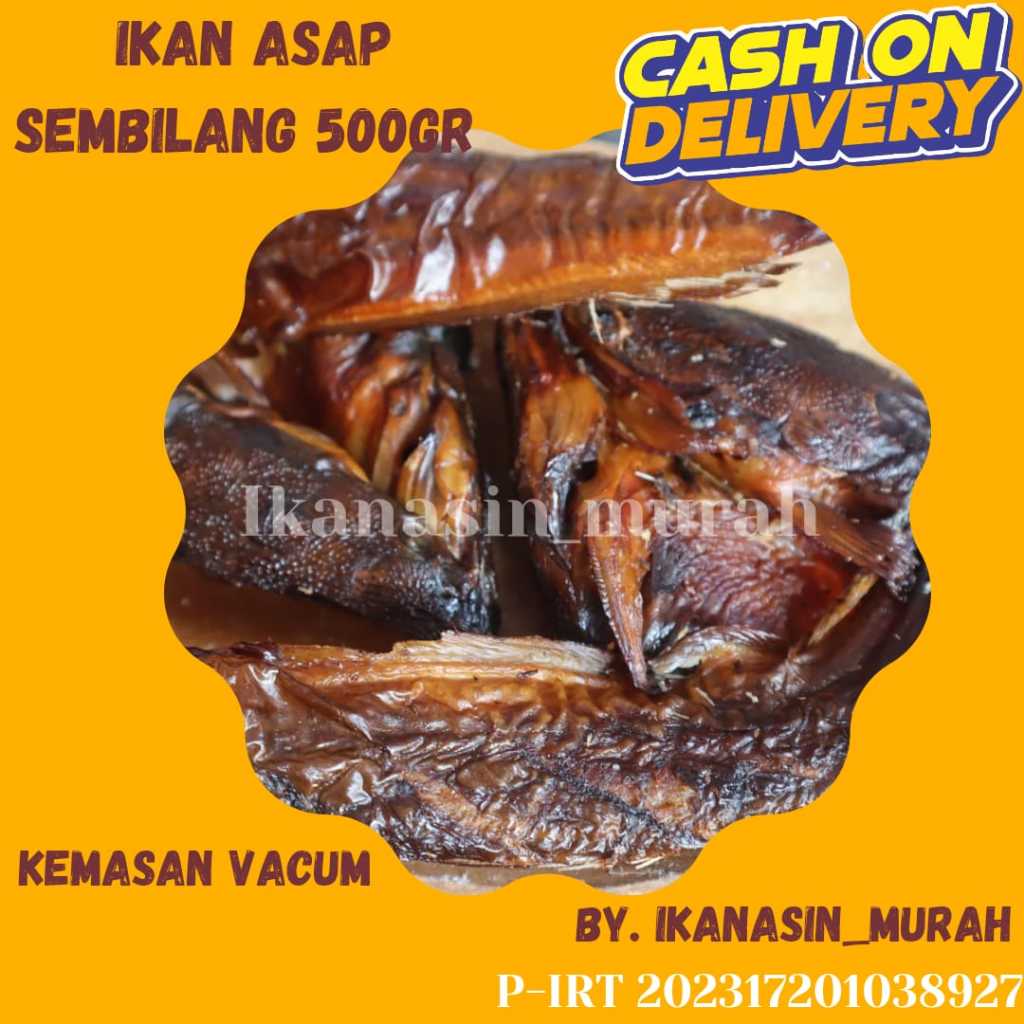 

IKAN ASAP SEMBILANG / IKAN SELAI 500GR / IKAN ASIN MURAH BISA COD