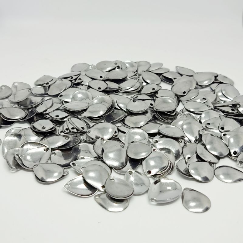 10 buah Blade Soft Frog stainless steel mengkilat