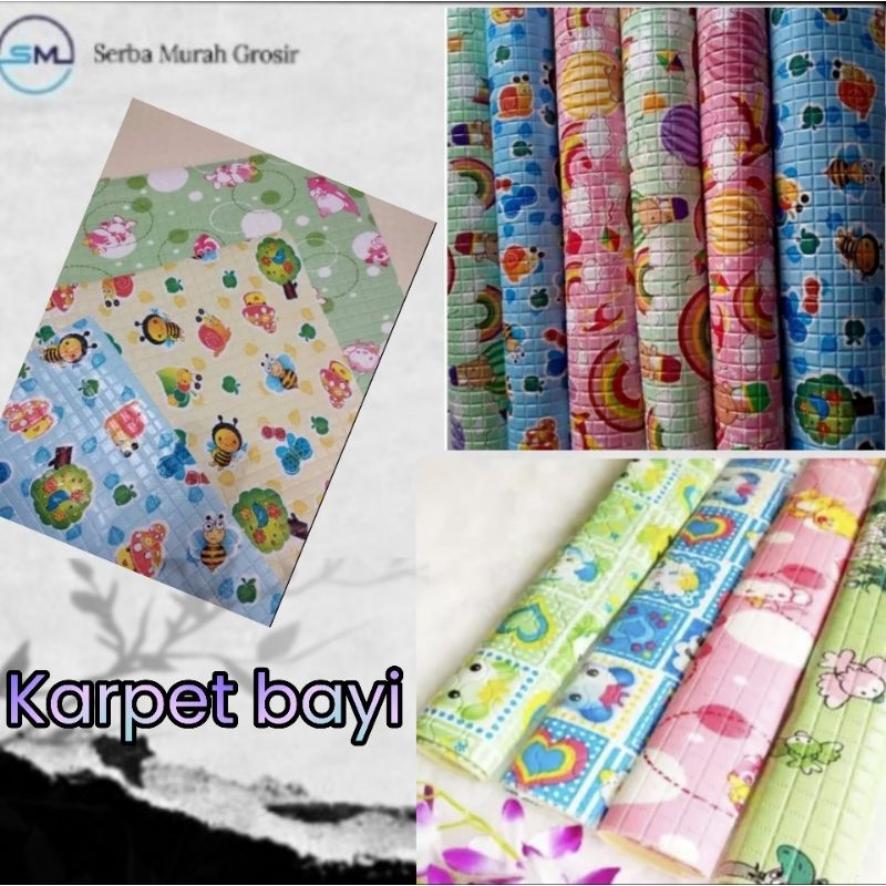 perlak bayi/ alas ompol/karpet bayi meteran