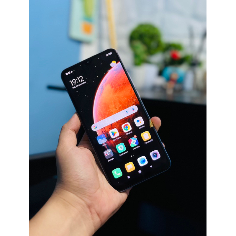 Handpone Hp Xiomi Redmi 9 Ram 4/64 Second Seken Bekas Murah Bergaransi