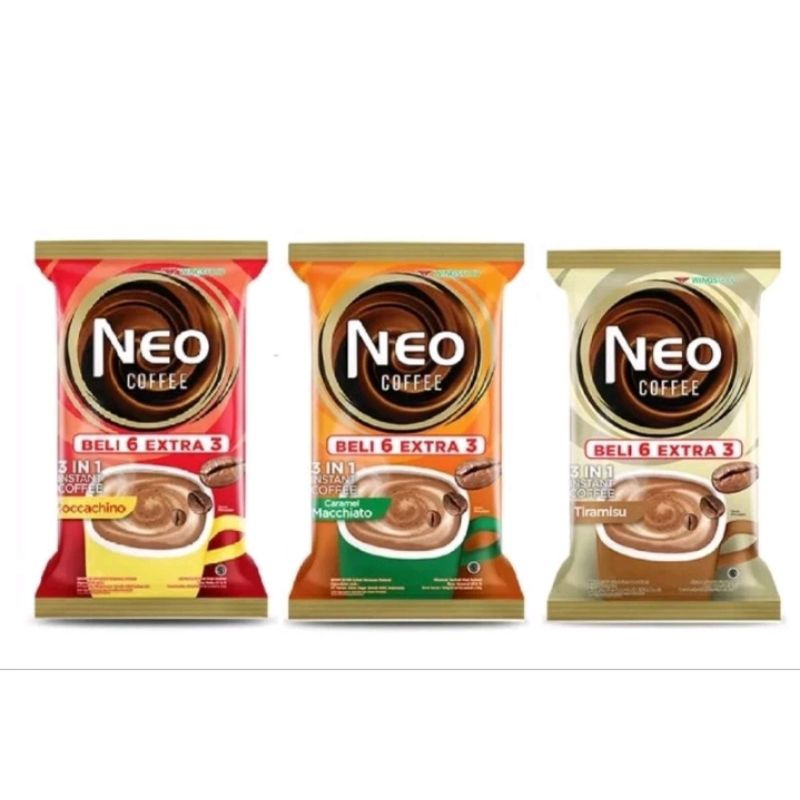 

Neo Coffee 3in1 isi 9 Sachet