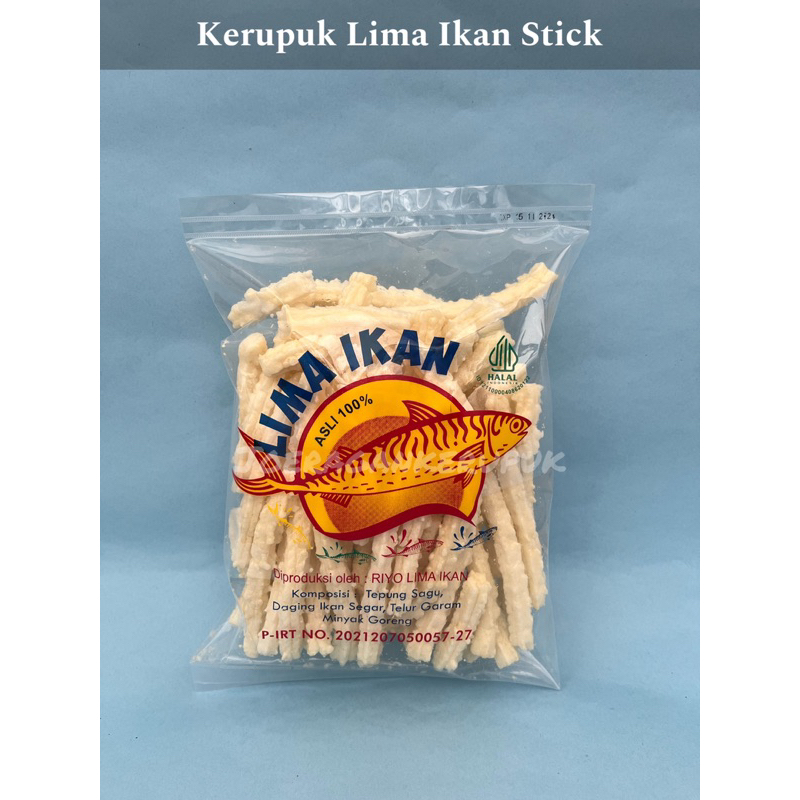 

Kerupuk Lima Ikan Stick