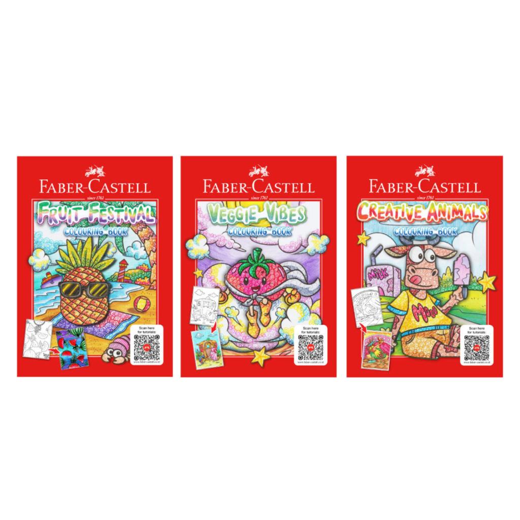 

Faber Castell Colouring Book Buku Mewarnai Kreatif 10402