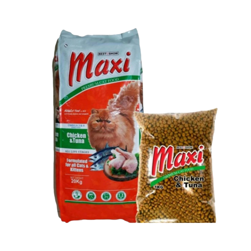 MAXI CAT FOOD - Makanan Pakan Kucing Kering Premium Maxi Adult Kitten