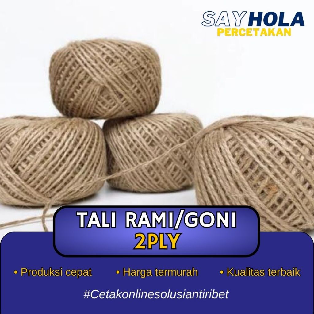 

tali rami/goni 2ply | jual permeter