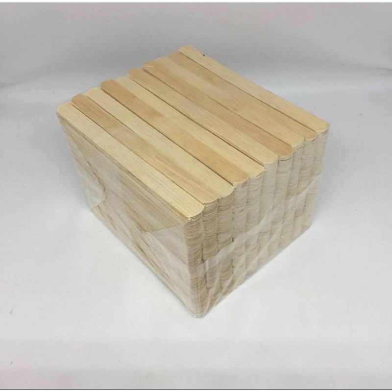 Stick Es Cream Stik Kayu Es Krim Stick Kayu Polos +- 500 Pcs