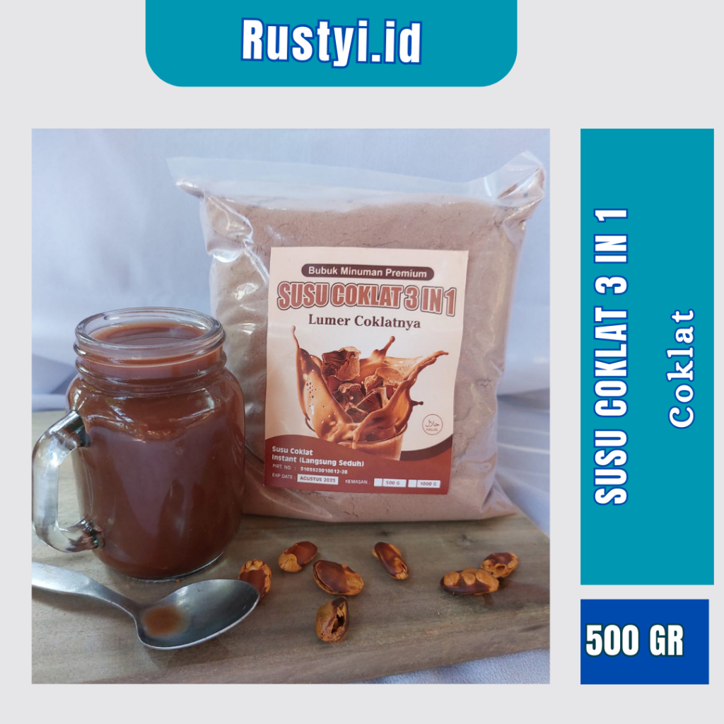 

1Kg Bubuk Minuman Susu Coklat 3in1 - LumerNyoklat