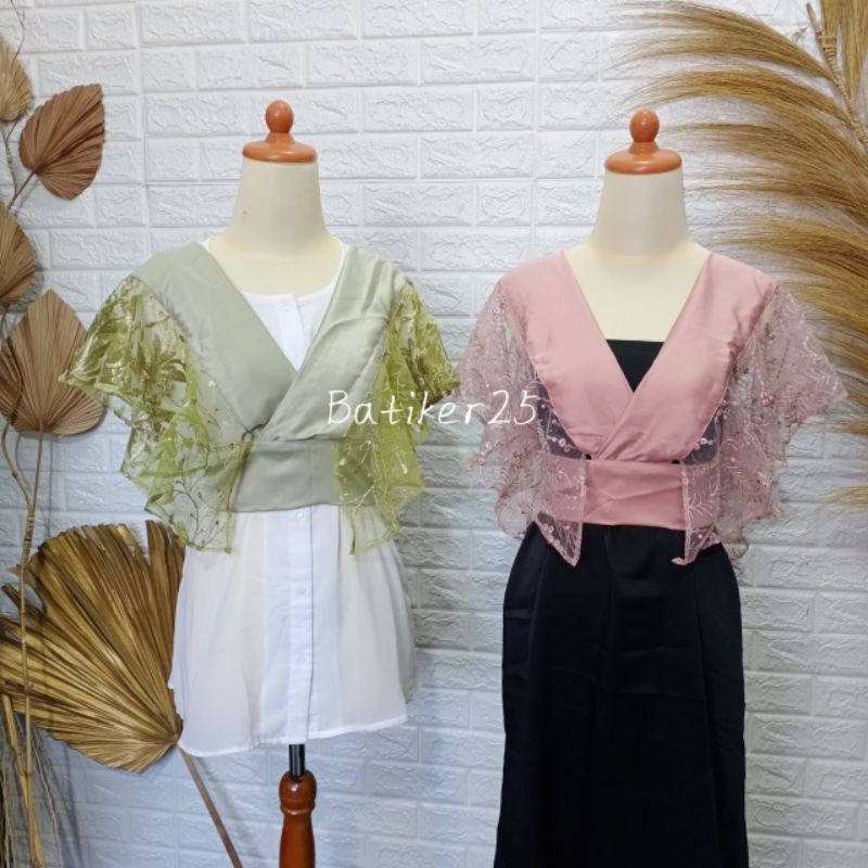 Vest rompi tile Korea - rompi kekinian