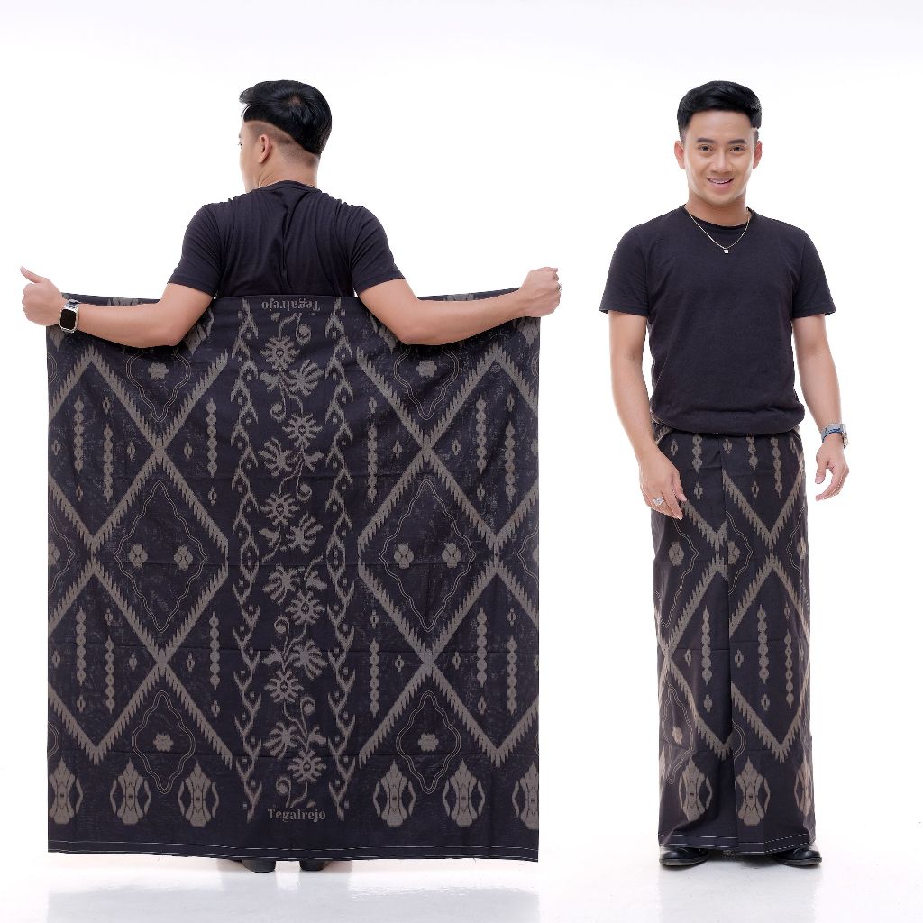 Sarung Tegalrejo Edisi Terbaru Warna Hitam