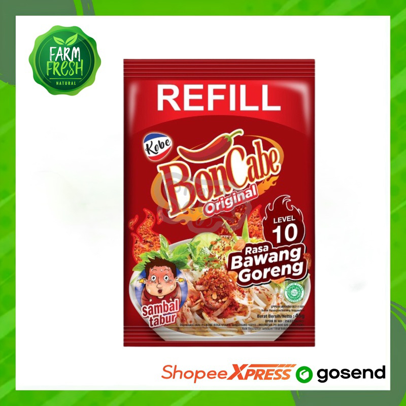 

KIRIM INSTAN Boncabe Refill Level 10 (35g)