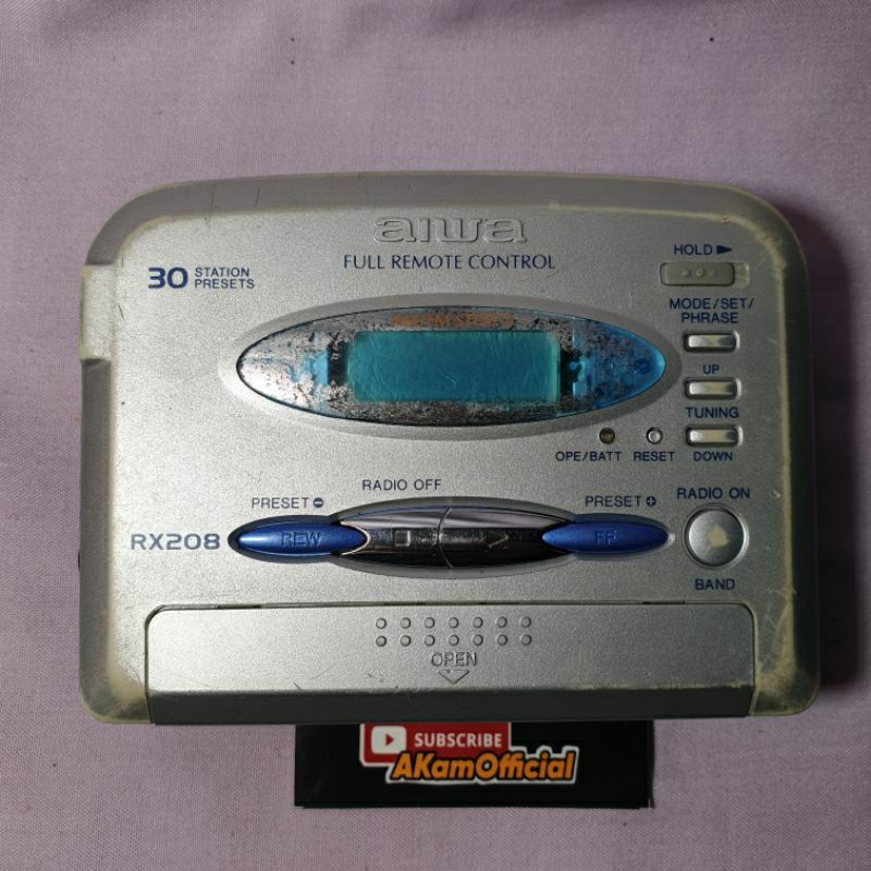 Walkman Aiwa RX208