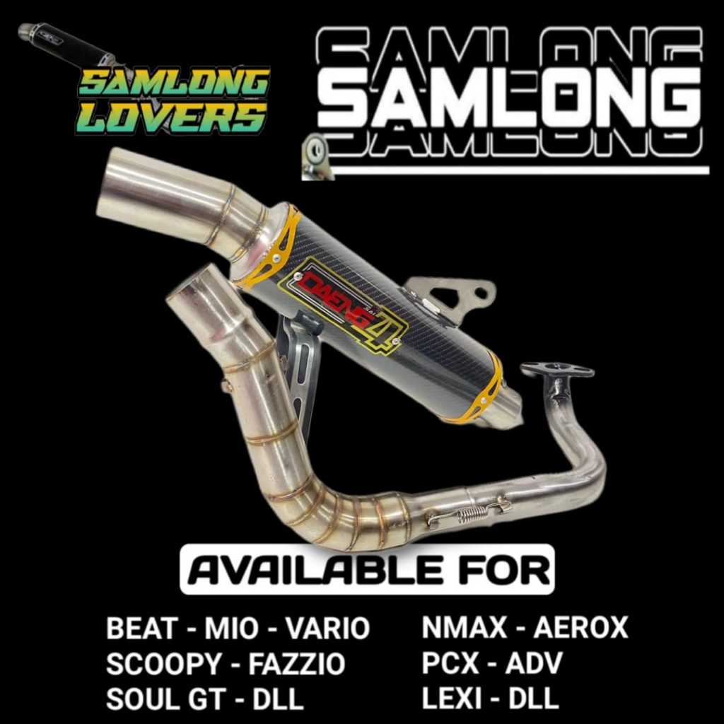 knalpot daeng karbon/knalpot samlong/knalpot daeng samlong/knalpot daeng sai 4/knalpot daeng beat/kn