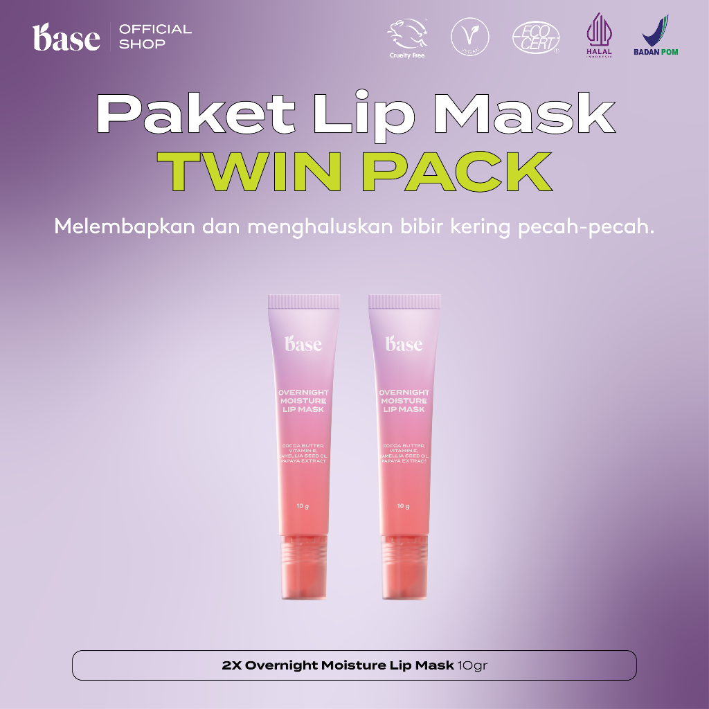 Paket Lip Mask Twin Pack