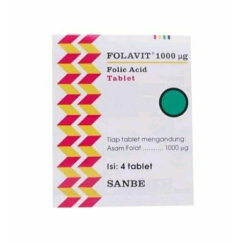 Folavit 1000mg strip