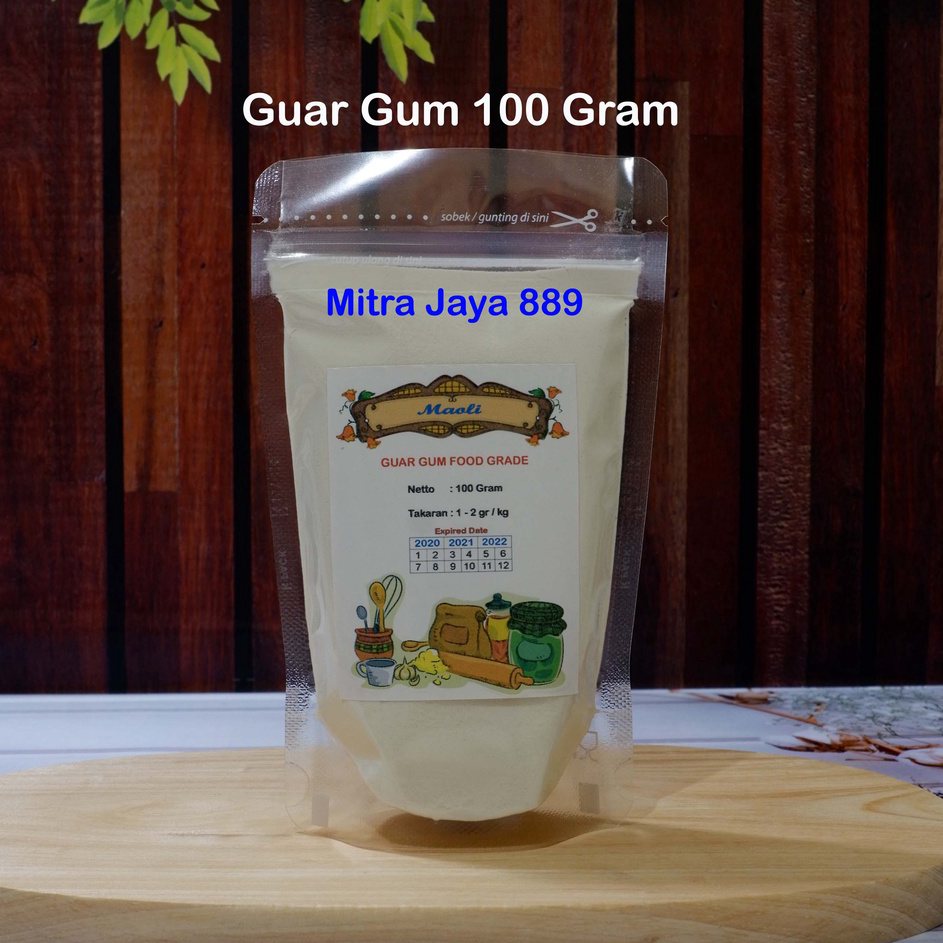 

Diskon Promo Guar Gum Food Grade 100 gram / Guargum Pengental makanan / Guargum Barrel O Slime