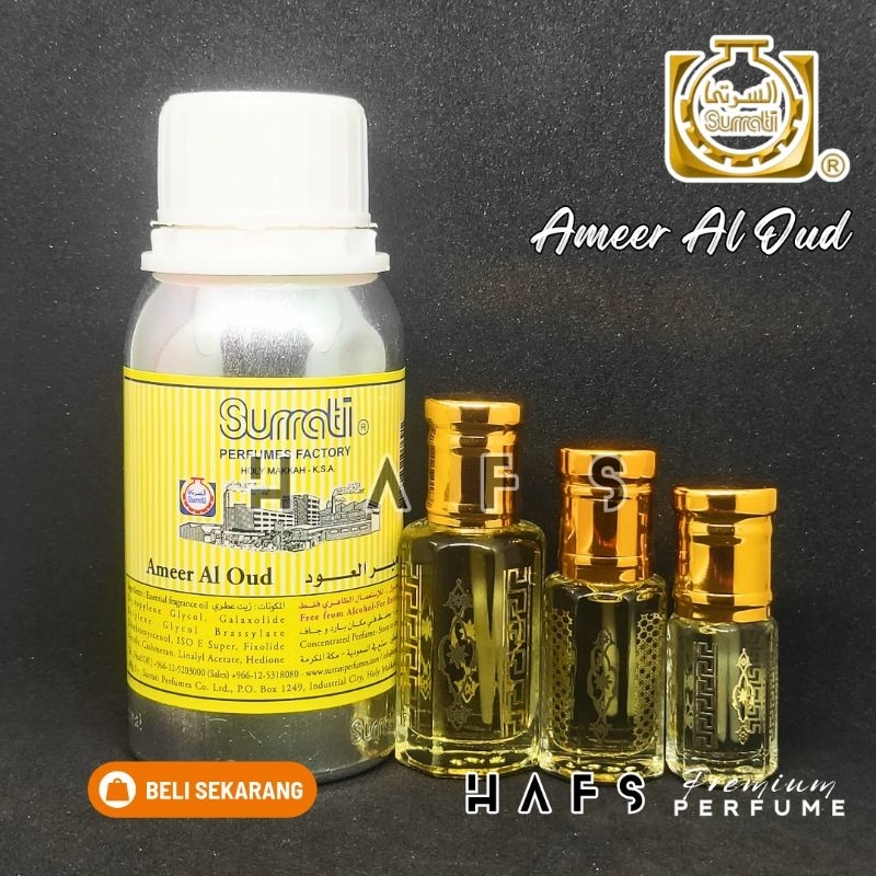 Parfum AMEER AL OUD SURRATI 3ml 6ml 12ml Roll On Stick BEST SELLER