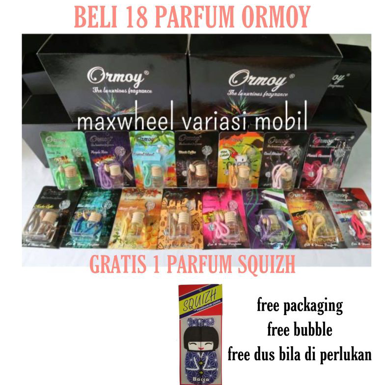 Modern.. ORMOY parfum mobil ormoy honeywood kopi mocha tropical island 65