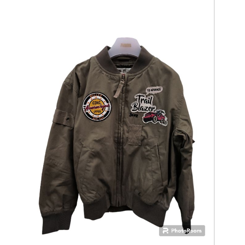 Jaket Bomber Jeep Anak Preloved