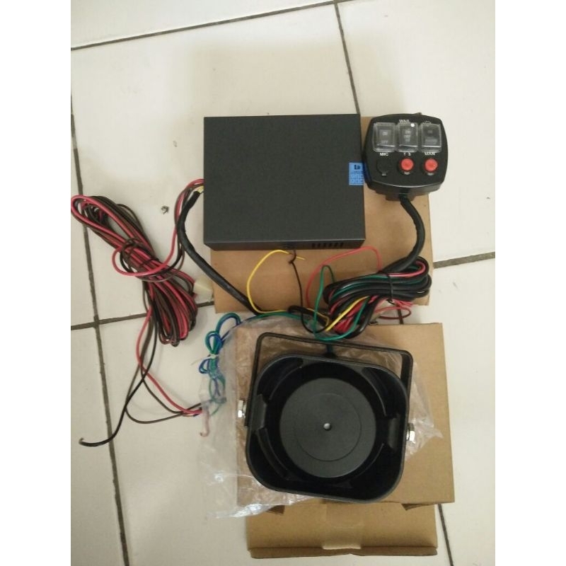 Sirine patwal PJR ori / patwal polisi