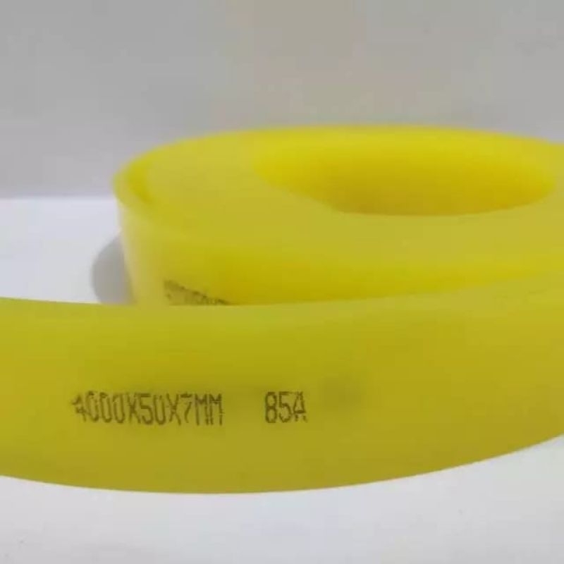 

Rackel kuning KPP (papak kotak) sablon plastisol harga per CM