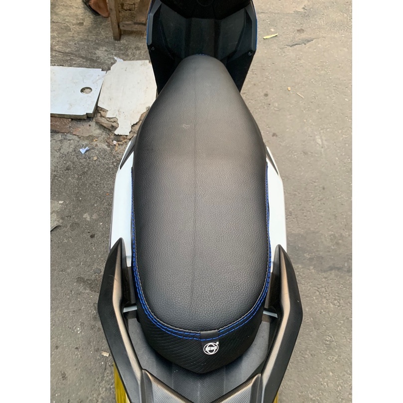 KULIT JOK MOTOR VARIO 110/VARIO 125/VARIO 150 MBTECH CAMARO KULIT JERUK