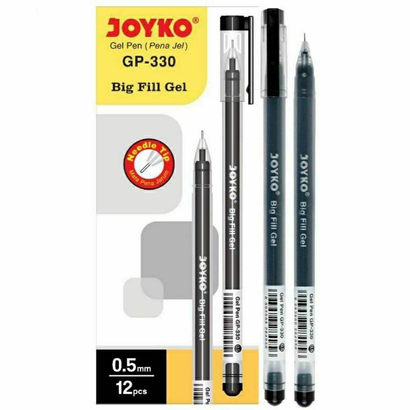 

Gel Pen Pulpen Pena Joyko GP-330 Big Fill Gel 0.5 mm