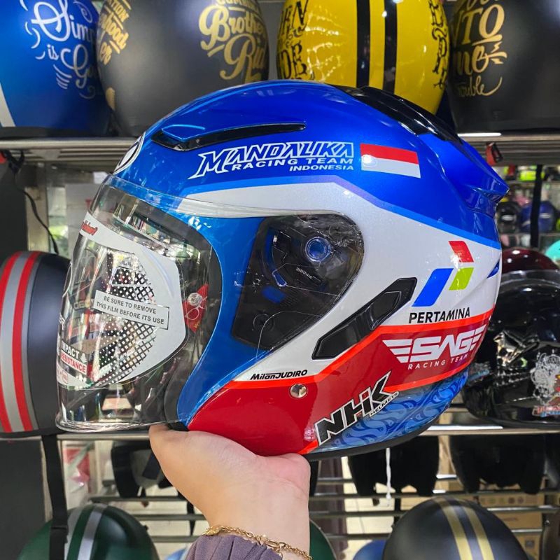 Helm Nhk R1 Motif, SE Mandalika, SE Titto Rabat