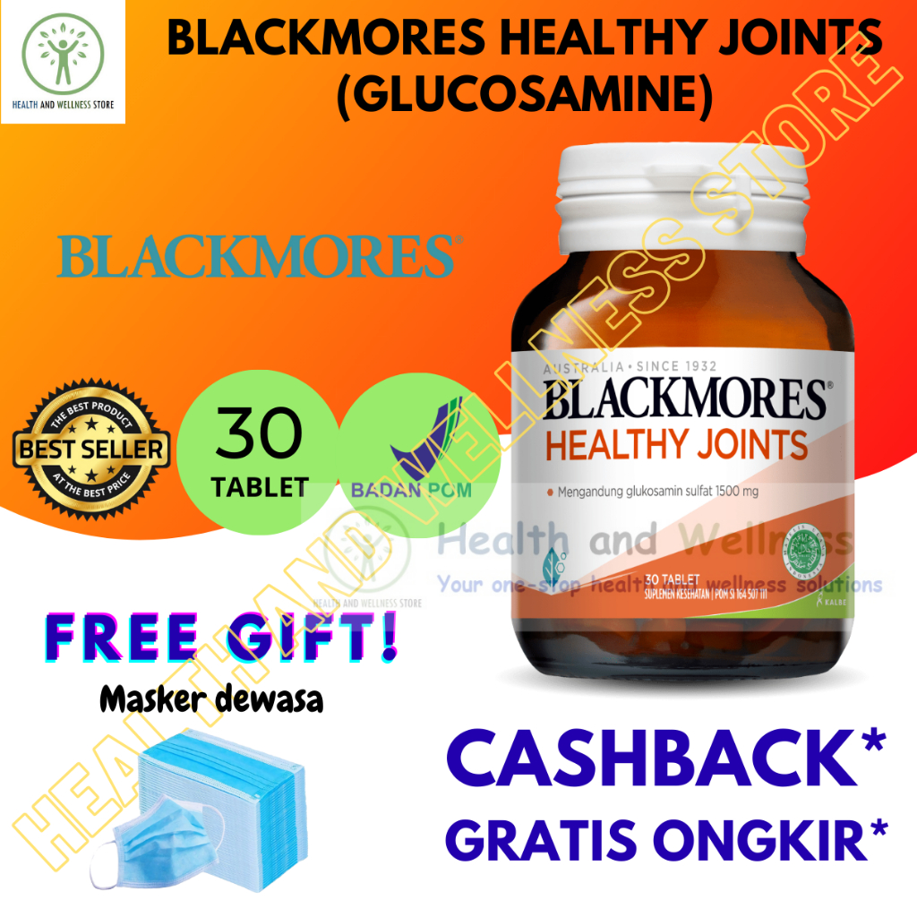 Blackmores Healthy Joints Glucosamine Sulfate 1500Mg  30 Tablet