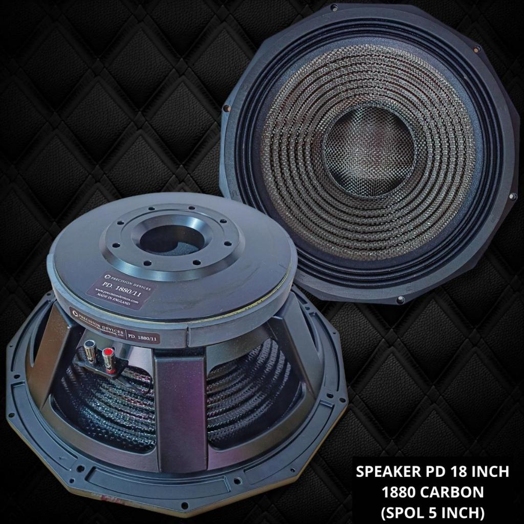 Speaker PD 18 Inch 1880 2 Precision Devices 18 1880/II Carbon PD18" II