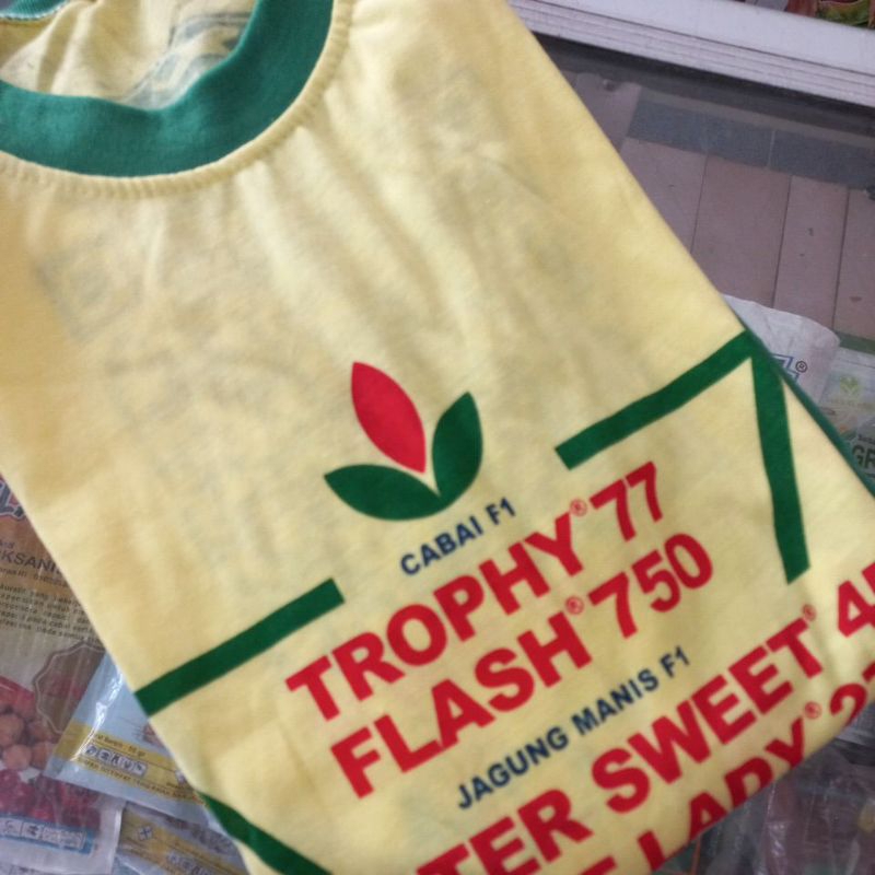 Kaos Pertanian Berlengan Panjang Bahan Tebal & Halus