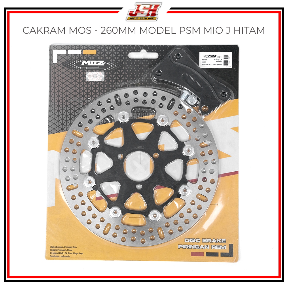 Piringan Disc Disc Brake Cakram Depan MOSS MIO J Kharisma Model Daytona 300mm PSM 260mm