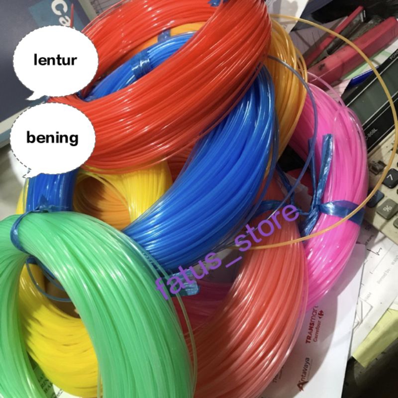 Sedotan Selang 100 + meter, Lubang 2 mm, Selang Sedotan, Selang Parfum, Selang Variasi