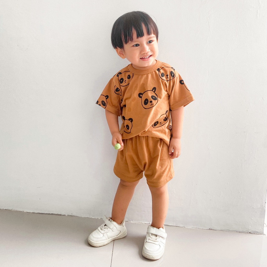 Minieclub Setelan Coco Panda