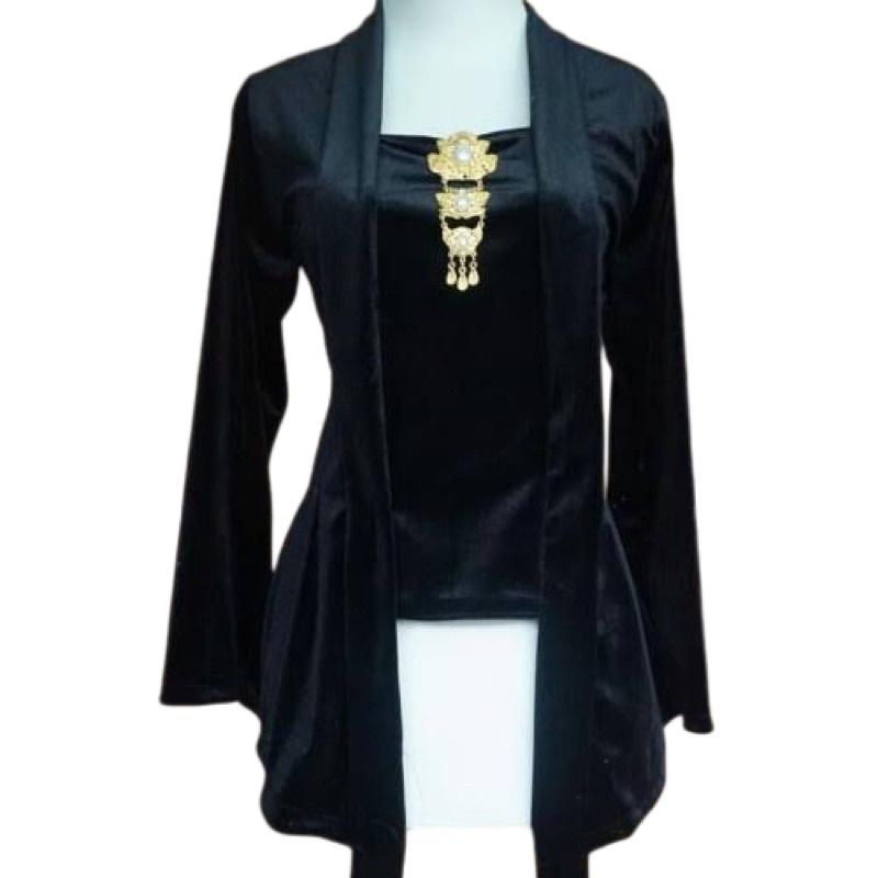 Kebaya Kutu Baru|Kebaya Bludru Kutubaru|Kebaya kutu baru modern