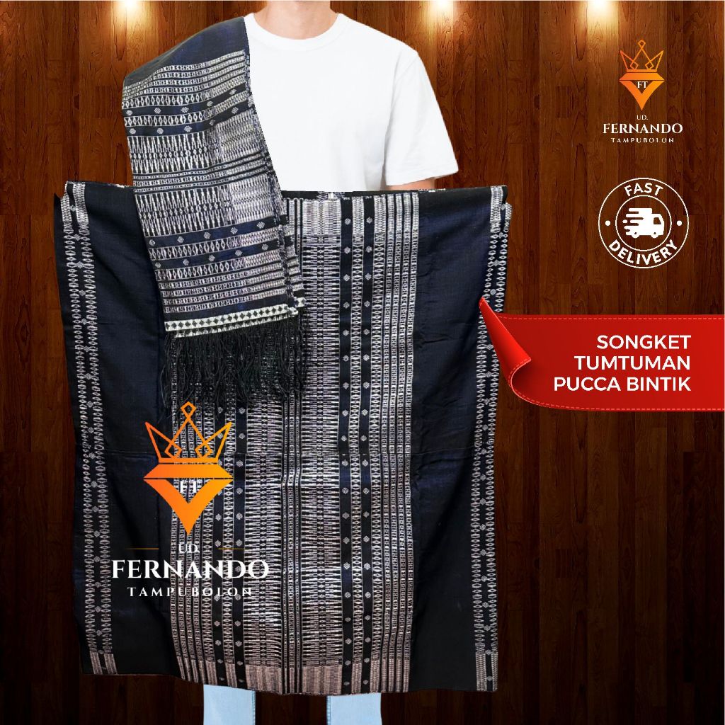 Songket Tumtuman Pucca Bintik Tarutung Kain Tenun Asli Tangan Pakaian Tradisional Mewah By Fernando 