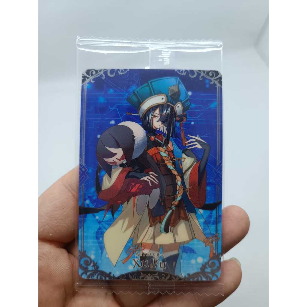 Fate Grand Order FGO Alterego Xu Fu Bandai Wafer Card - Figure Cosplay