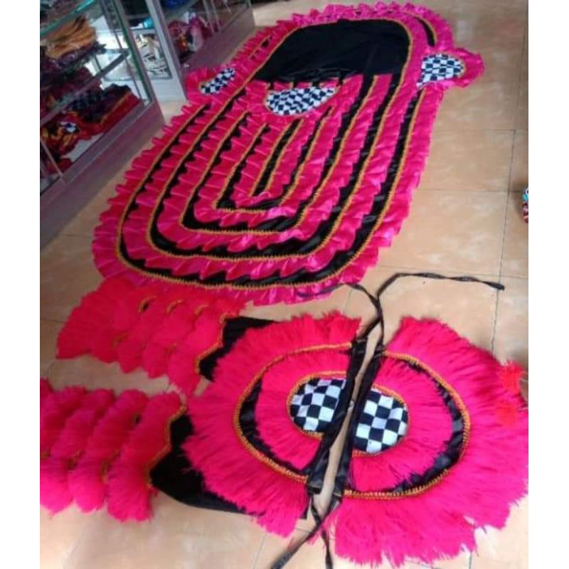 paket satu set kemul & celana barongan dewasa